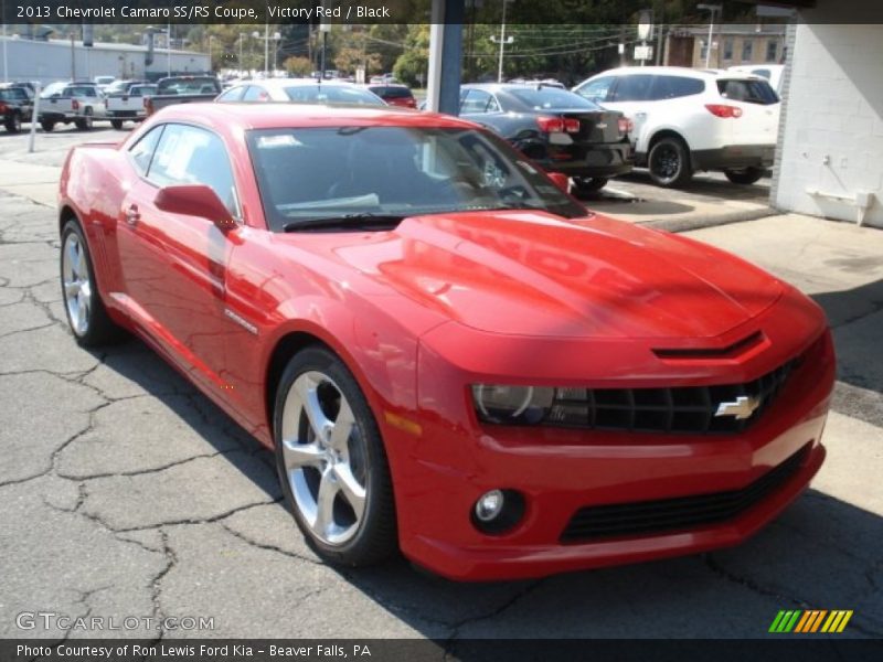 Front 3/4 View of 2013 Camaro SS/RS Coupe