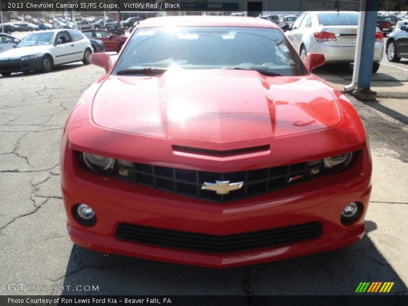 Victory Red / Black 2013 Chevrolet Camaro SS/RS Coupe