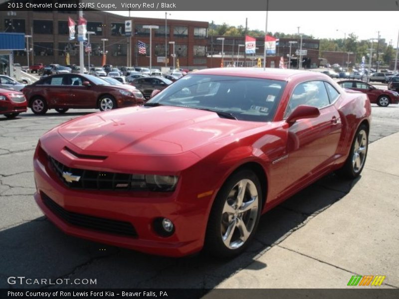 Victory Red / Black 2013 Chevrolet Camaro SS/RS Coupe