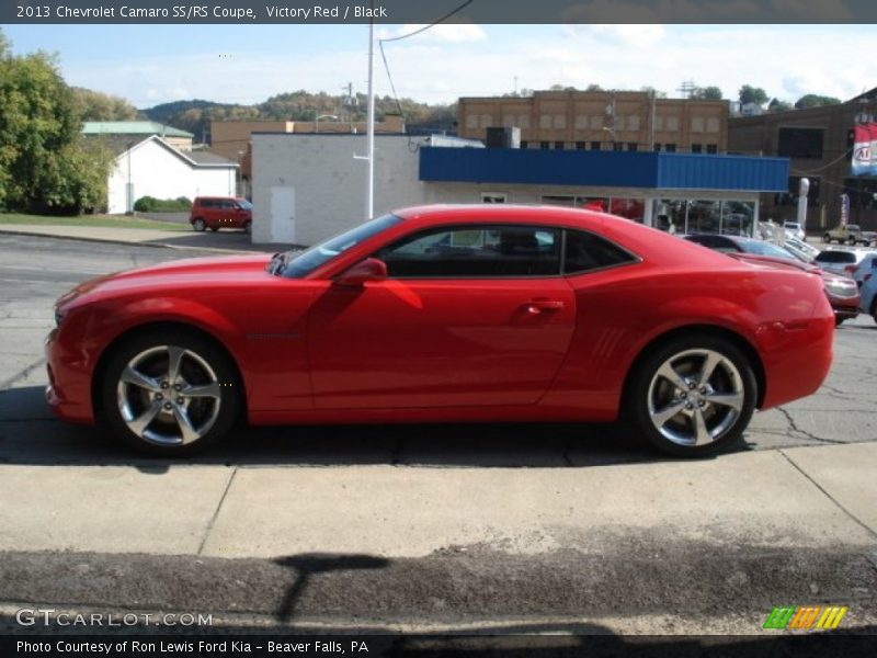 Victory Red / Black 2013 Chevrolet Camaro SS/RS Coupe