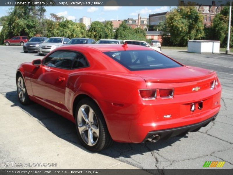 Victory Red / Black 2013 Chevrolet Camaro SS/RS Coupe