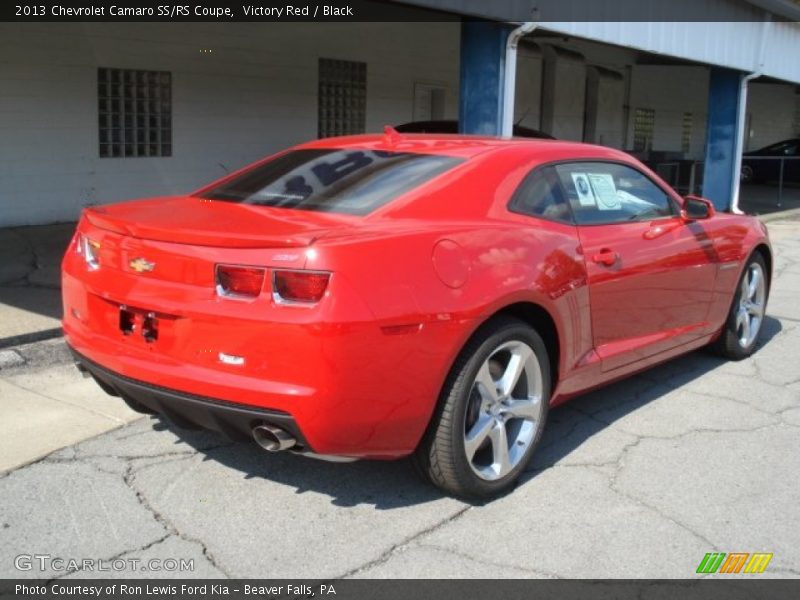 Victory Red / Black 2013 Chevrolet Camaro SS/RS Coupe