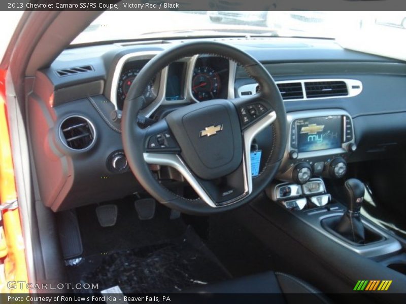 Victory Red / Black 2013 Chevrolet Camaro SS/RS Coupe