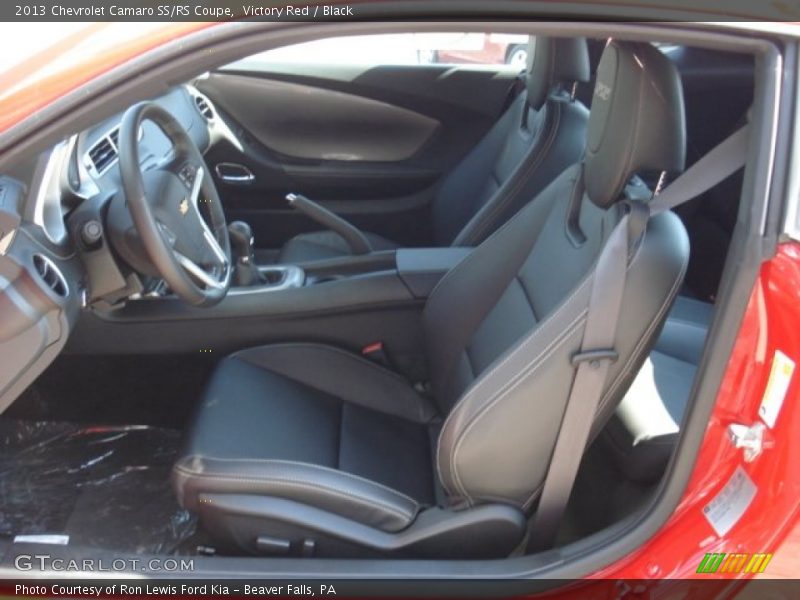 Front Seat of 2013 Camaro SS/RS Coupe