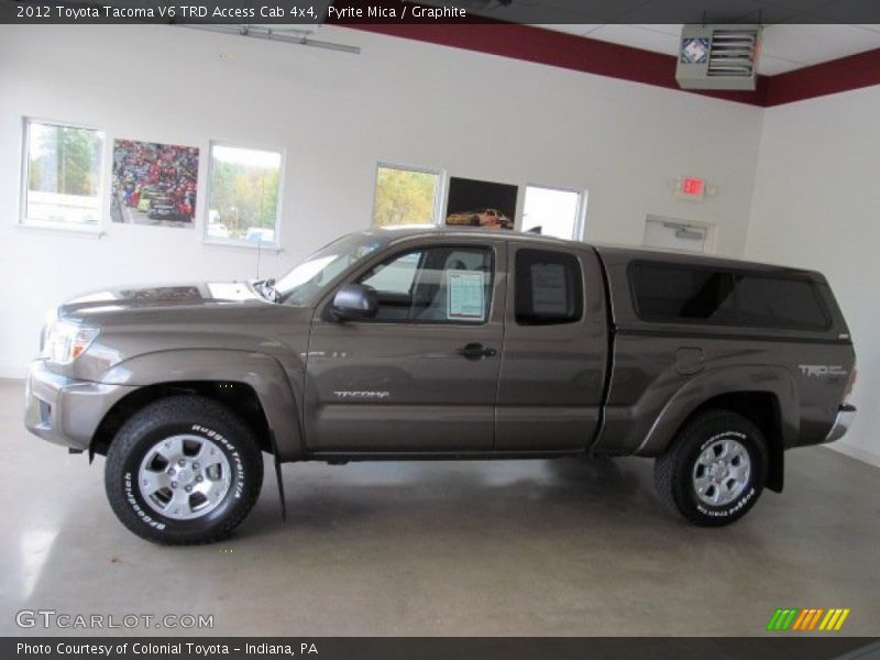 Pyrite Mica / Graphite 2012 Toyota Tacoma V6 TRD Access Cab 4x4