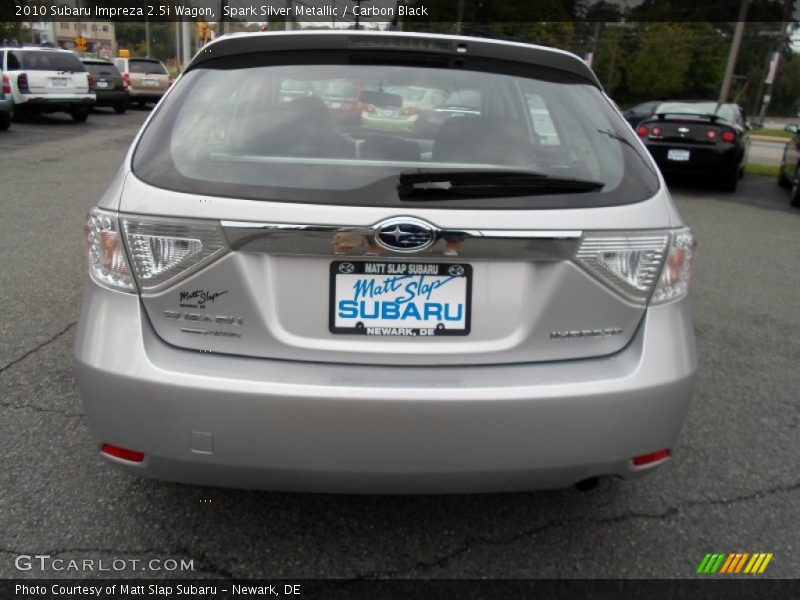 Spark Silver Metallic / Carbon Black 2010 Subaru Impreza 2.5i Wagon