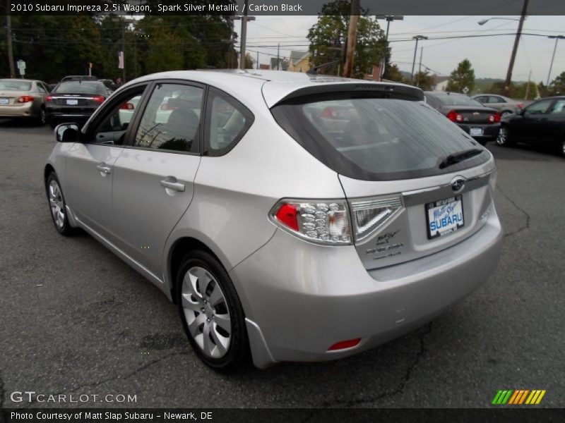 Spark Silver Metallic / Carbon Black 2010 Subaru Impreza 2.5i Wagon