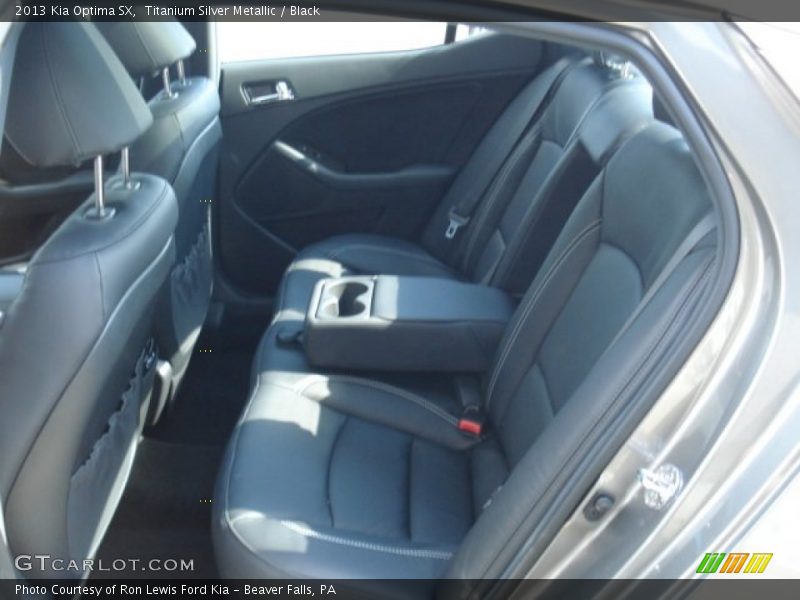 Titanium Silver Metallic / Black 2013 Kia Optima SX