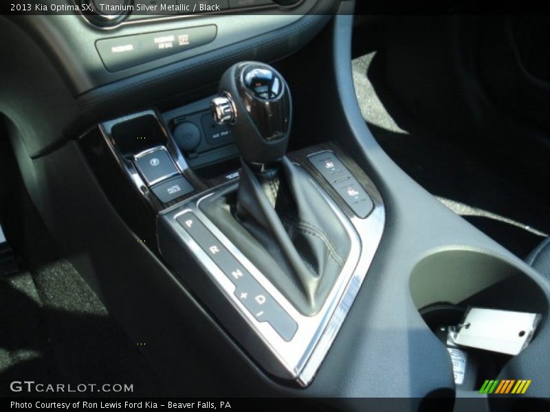 Titanium Silver Metallic / Black 2013 Kia Optima SX