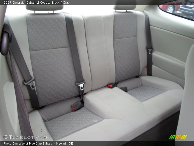 Black / Gray 2007 Chevrolet Cobalt LS Coupe