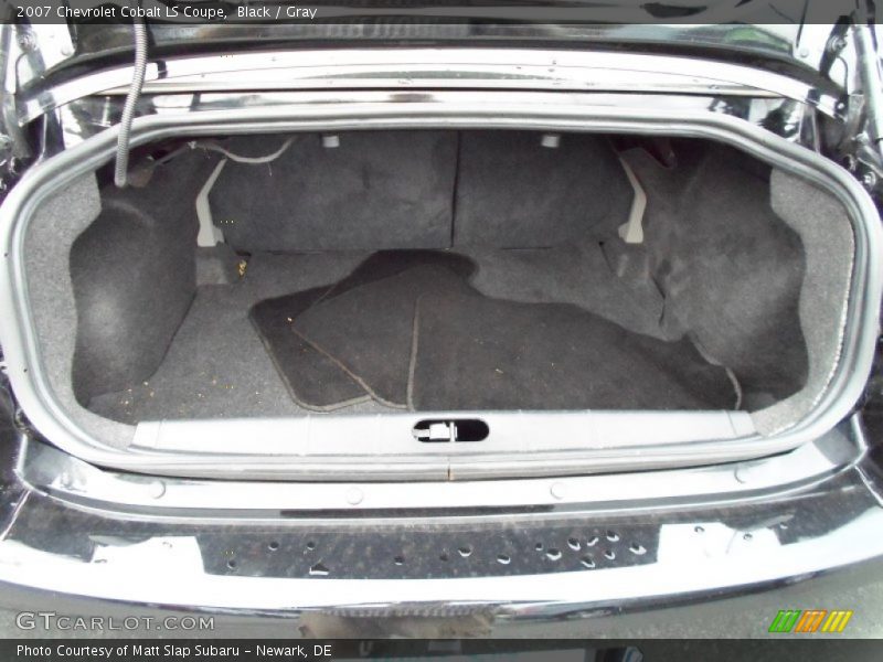 Black / Gray 2007 Chevrolet Cobalt LS Coupe