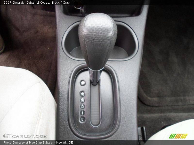 Black / Gray 2007 Chevrolet Cobalt LS Coupe