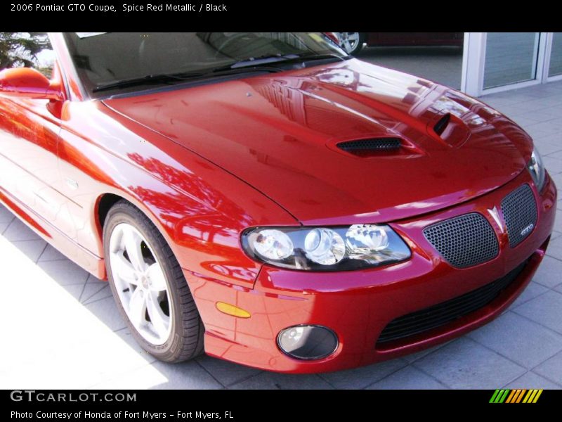 Spice Red Metallic / Black 2006 Pontiac GTO Coupe