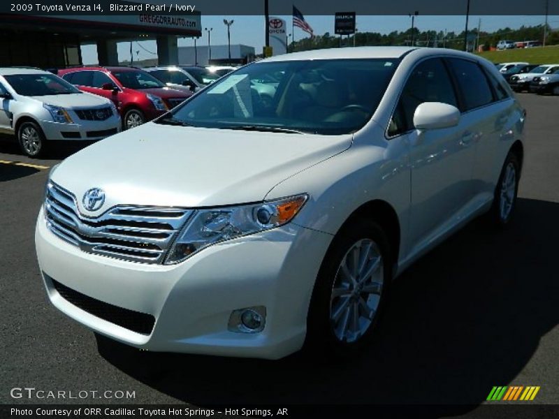 Blizzard Pearl / Ivory 2009 Toyota Venza I4