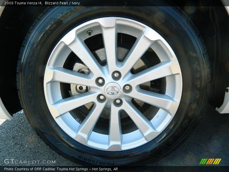 Blizzard Pearl / Ivory 2009 Toyota Venza I4