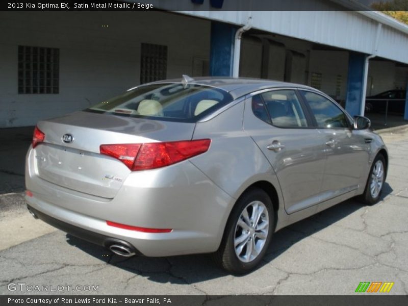 Satin Metal Metallic / Beige 2013 Kia Optima EX