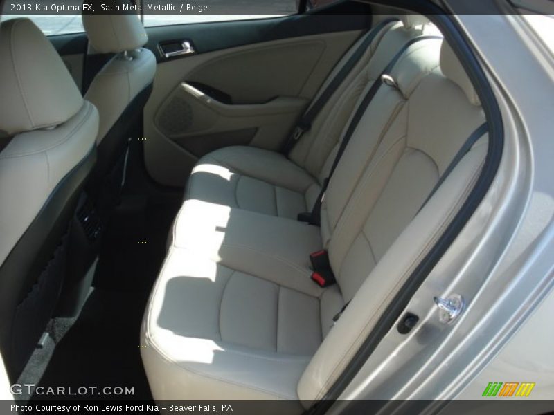 Satin Metal Metallic / Beige 2013 Kia Optima EX
