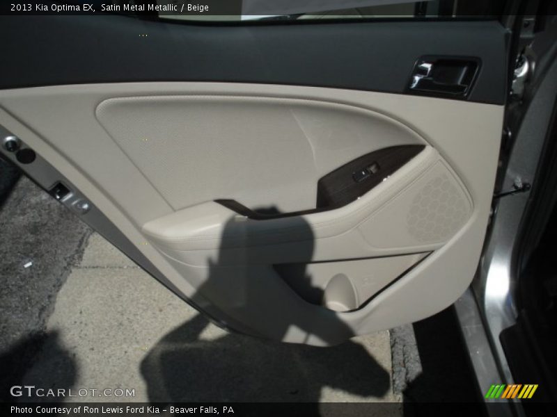 Satin Metal Metallic / Beige 2013 Kia Optima EX