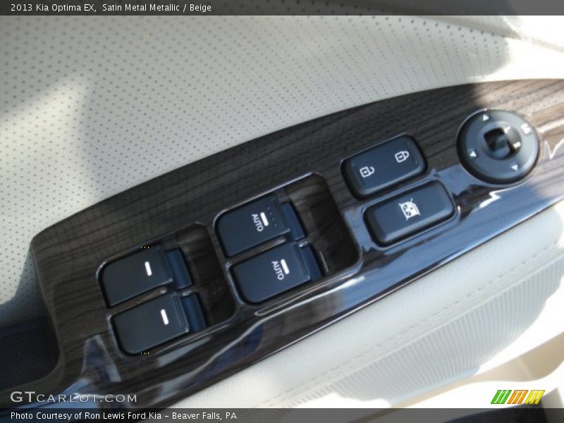 Satin Metal Metallic / Beige 2013 Kia Optima EX