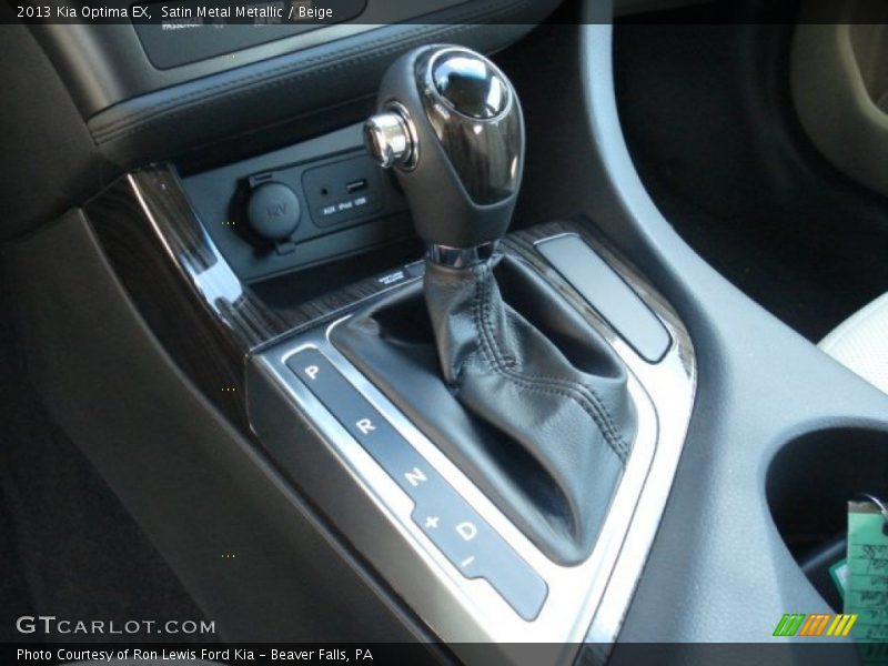  2013 Optima EX 6 Speed Sportmatic Automatic Shifter