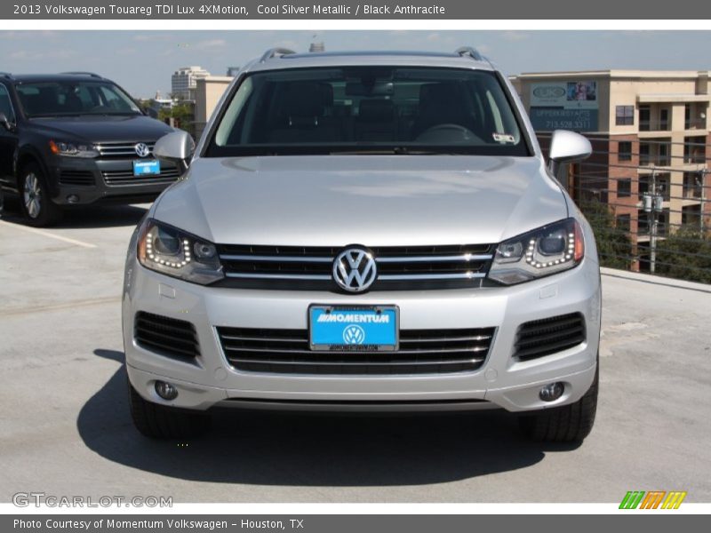 Cool Silver Metallic / Black Anthracite 2013 Volkswagen Touareg TDI Lux 4XMotion