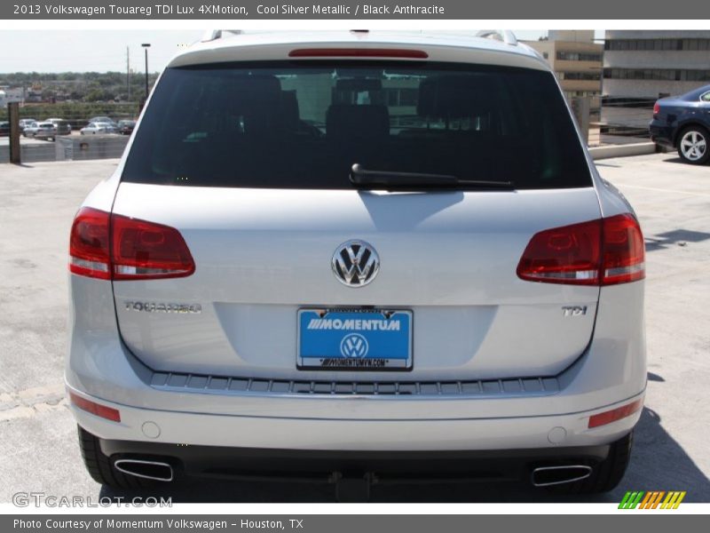 Cool Silver Metallic / Black Anthracite 2013 Volkswagen Touareg TDI Lux 4XMotion