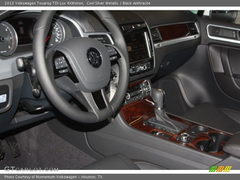 Cool Silver Metallic / Black Anthracite 2013 Volkswagen Touareg TDI Lux 4XMotion