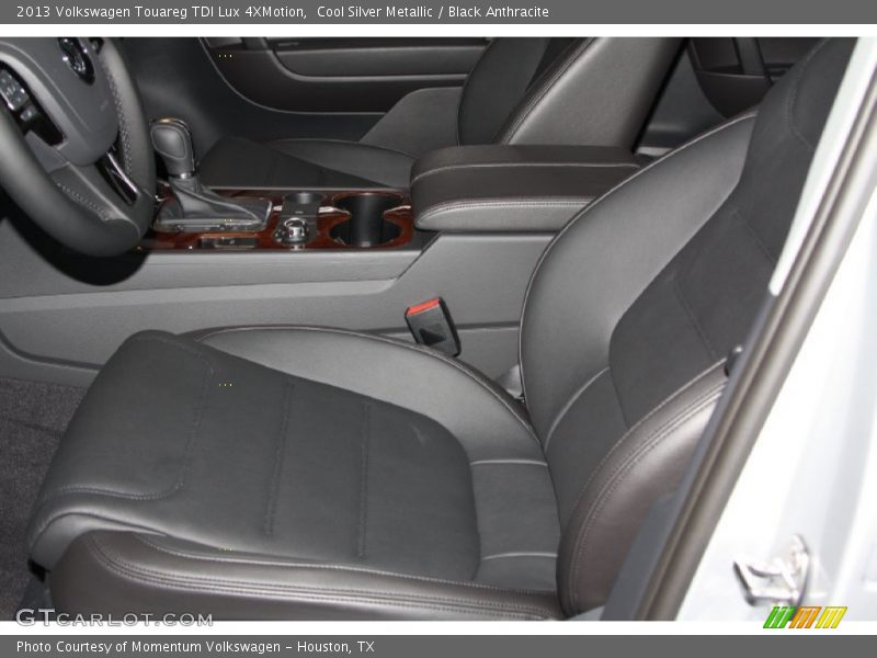 Cool Silver Metallic / Black Anthracite 2013 Volkswagen Touareg TDI Lux 4XMotion