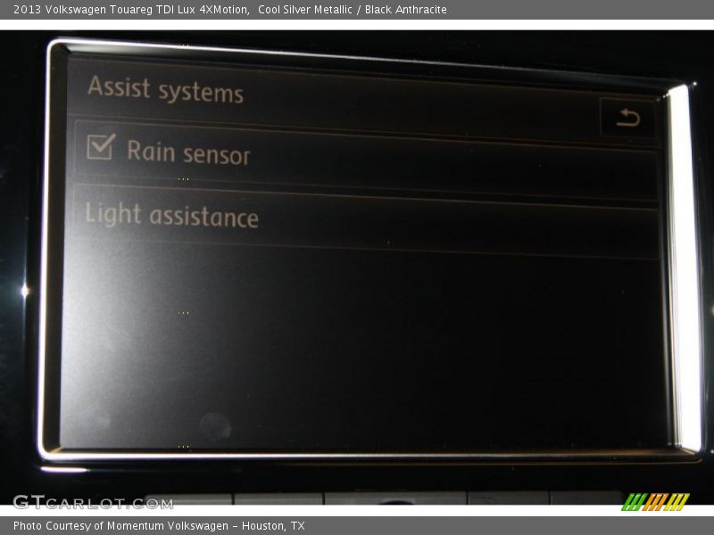 Cool Silver Metallic / Black Anthracite 2013 Volkswagen Touareg TDI Lux 4XMotion