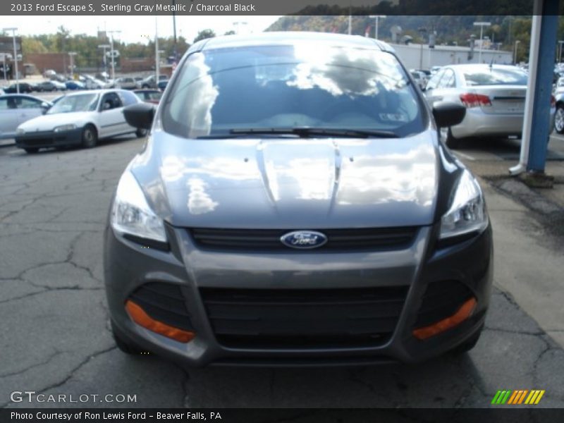 Sterling Gray Metallic / Charcoal Black 2013 Ford Escape S