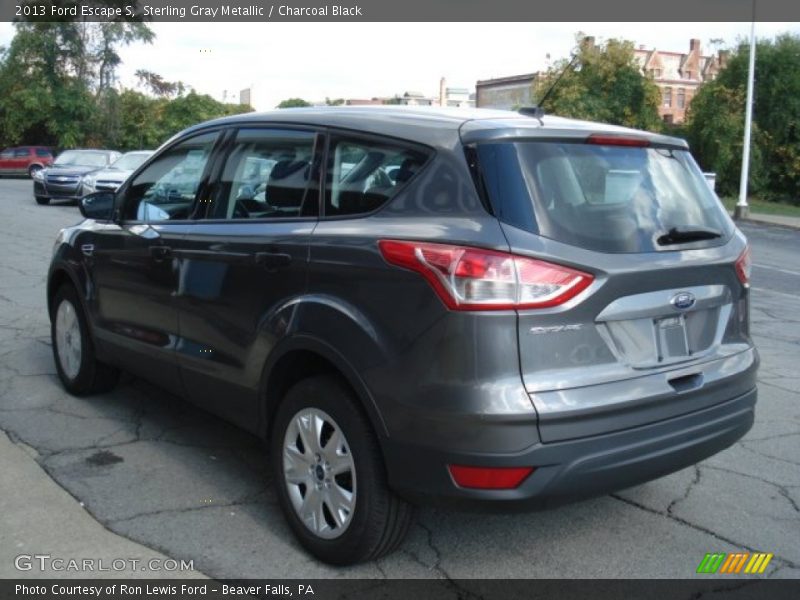 Sterling Gray Metallic / Charcoal Black 2013 Ford Escape S