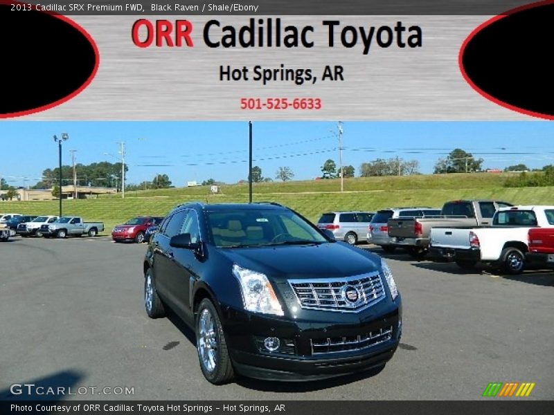 Black Raven / Shale/Ebony 2013 Cadillac SRX Premium FWD