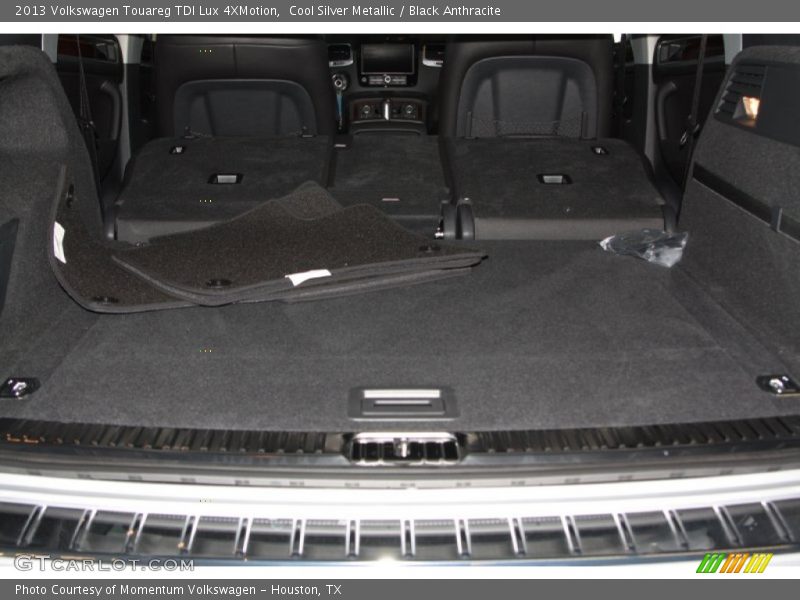 Cool Silver Metallic / Black Anthracite 2013 Volkswagen Touareg TDI Lux 4XMotion