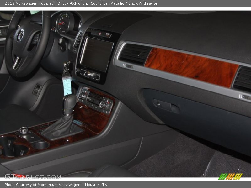 Cool Silver Metallic / Black Anthracite 2013 Volkswagen Touareg TDI Lux 4XMotion