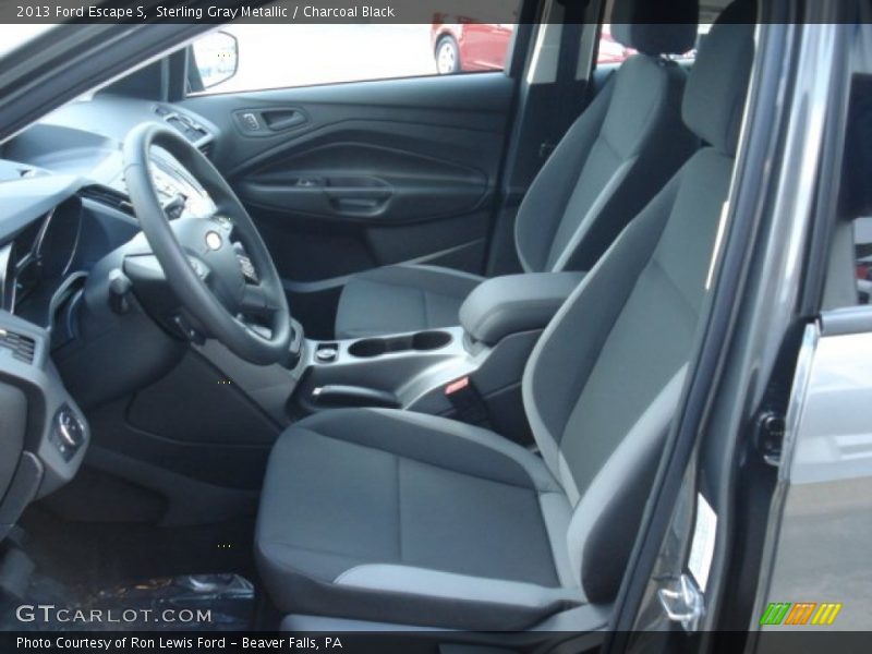 Sterling Gray Metallic / Charcoal Black 2013 Ford Escape S