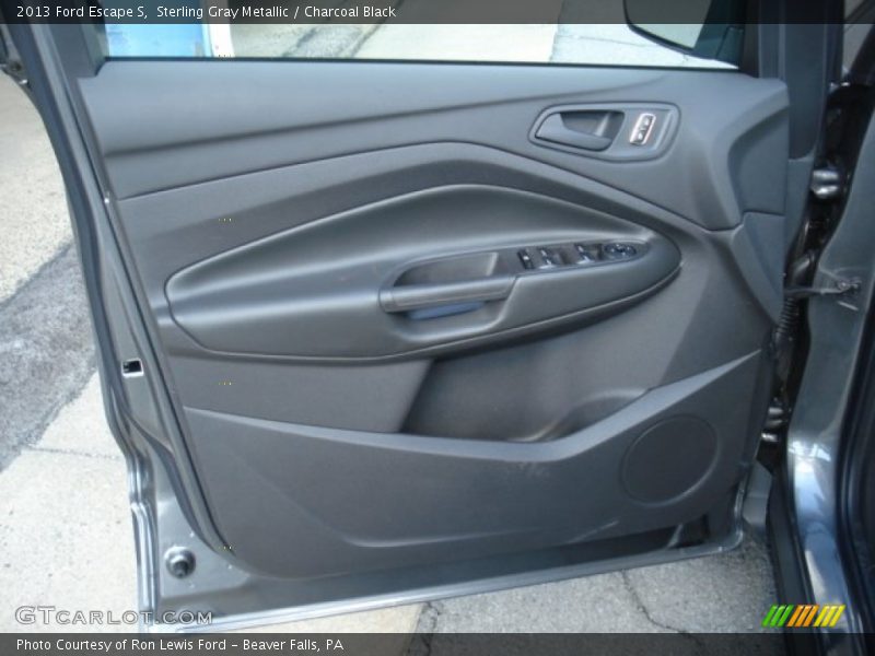 Sterling Gray Metallic / Charcoal Black 2013 Ford Escape S