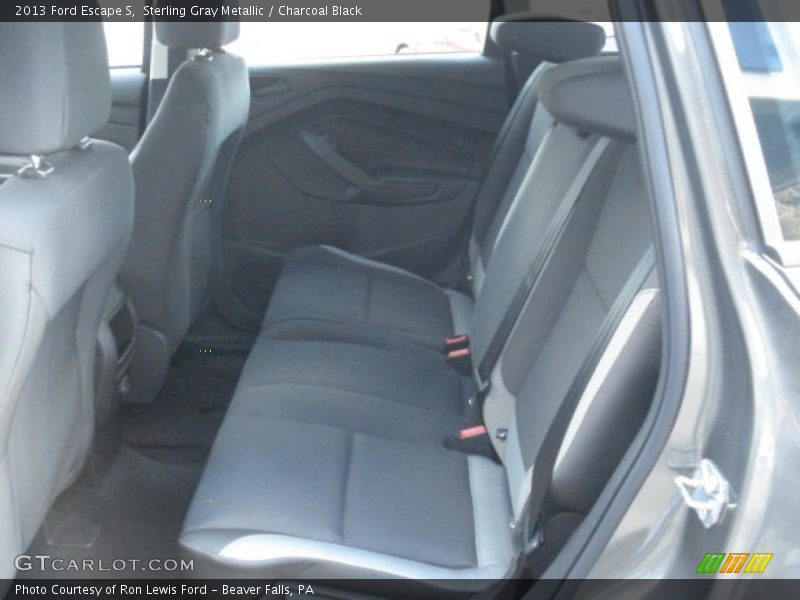 Sterling Gray Metallic / Charcoal Black 2013 Ford Escape S