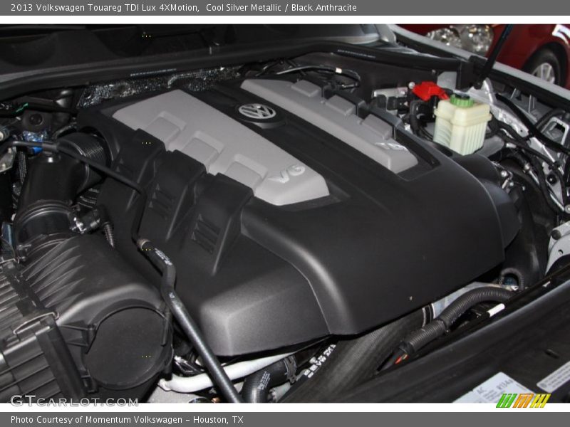 Cool Silver Metallic / Black Anthracite 2013 Volkswagen Touareg TDI Lux 4XMotion