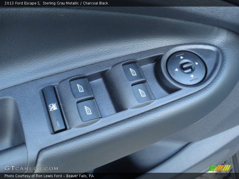 Sterling Gray Metallic / Charcoal Black 2013 Ford Escape S