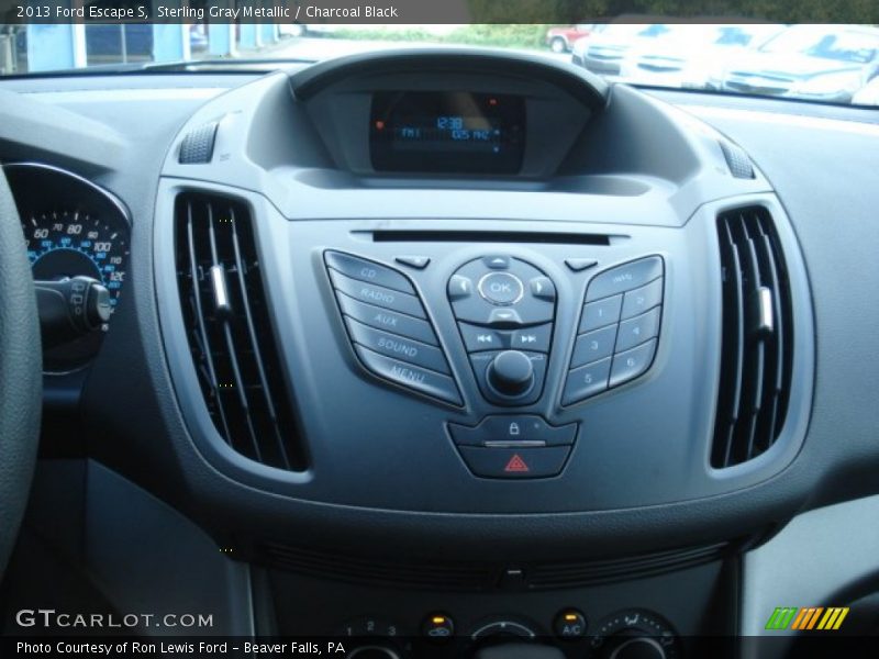 Sterling Gray Metallic / Charcoal Black 2013 Ford Escape S