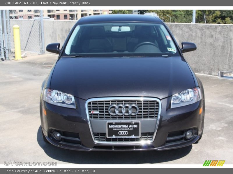 Lava Grey Pearl Effect / Black 2008 Audi A3 2.0T