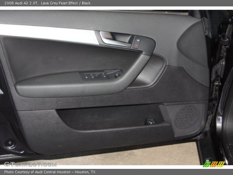 Lava Grey Pearl Effect / Black 2008 Audi A3 2.0T