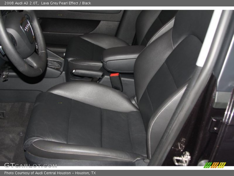 Lava Grey Pearl Effect / Black 2008 Audi A3 2.0T
