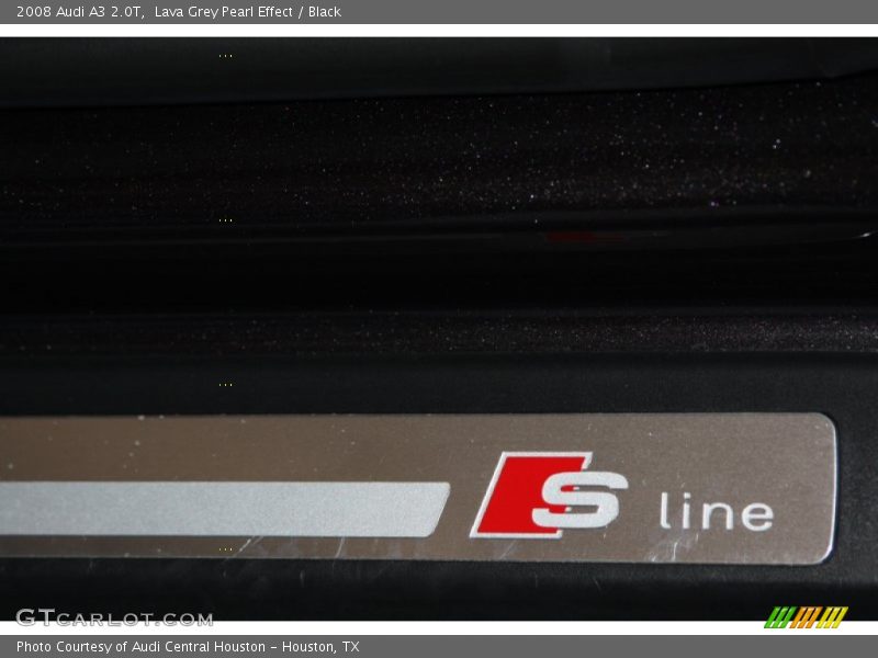 Lava Grey Pearl Effect / Black 2008 Audi A3 2.0T