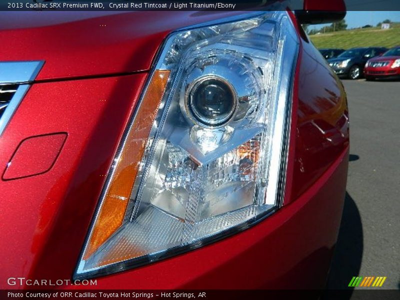 Crystal Red Tintcoat / Light Titanium/Ebony 2013 Cadillac SRX Premium FWD