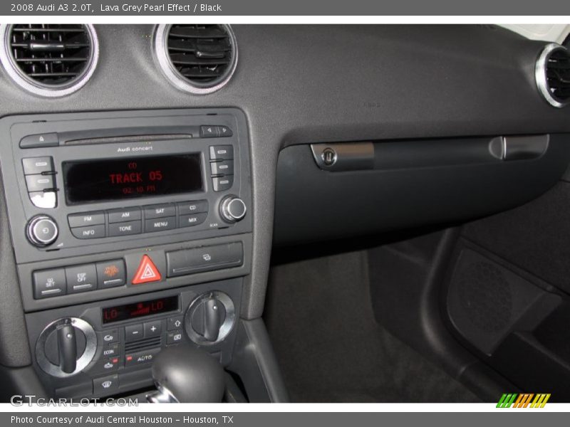 Lava Grey Pearl Effect / Black 2008 Audi A3 2.0T