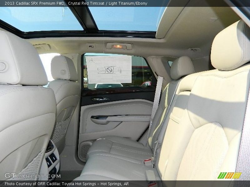 Crystal Red Tintcoat / Light Titanium/Ebony 2013 Cadillac SRX Premium FWD