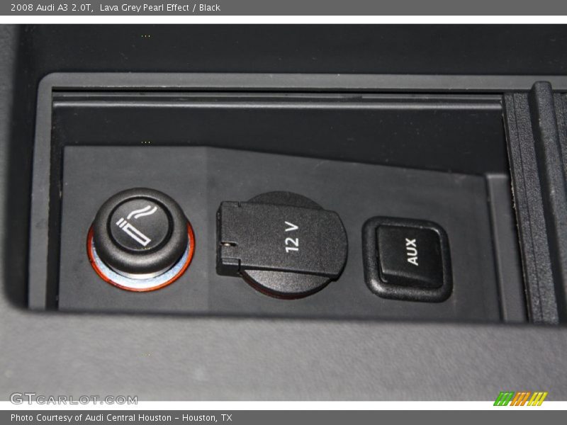 Lava Grey Pearl Effect / Black 2008 Audi A3 2.0T