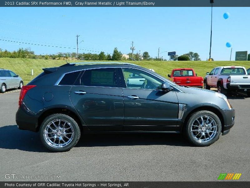 Gray Flannel Metallic / Light Titanium/Ebony 2013 Cadillac SRX Performance FWD