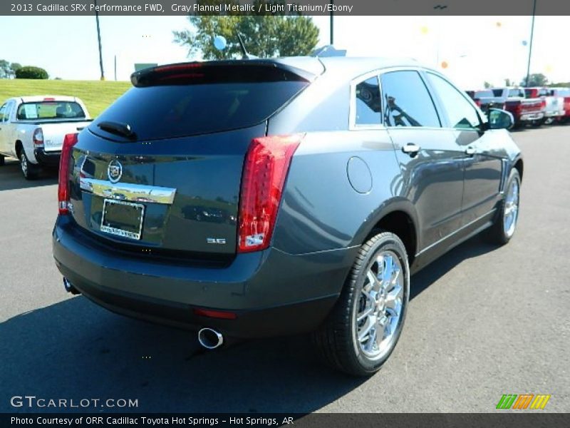 Gray Flannel Metallic / Light Titanium/Ebony 2013 Cadillac SRX Performance FWD